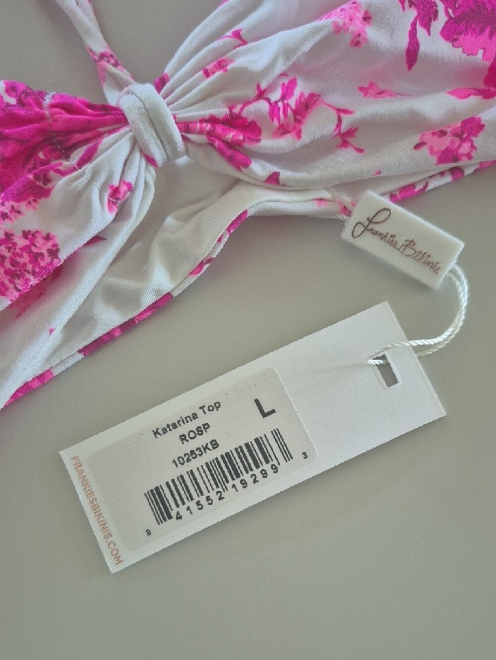 NWT Frankies Bikinis Set (Skimpy)- Katarina Top (L) + Tavi Bottom (M) - Picture 4 of 11